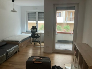Imagen del anuncio: 1-Zimmer Wohnung mit Balkon in Frankfurt Gallusviertel