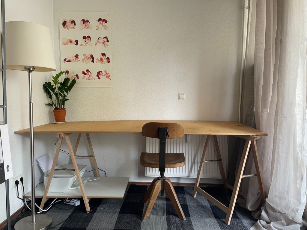 Apartamento Berlin Donaustraße 22 - work space 1