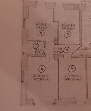 Ad image: Befristet vermietete 3-Zimmer-Wohnung Teilmöbliert Frauenland (bis Mai 2027)