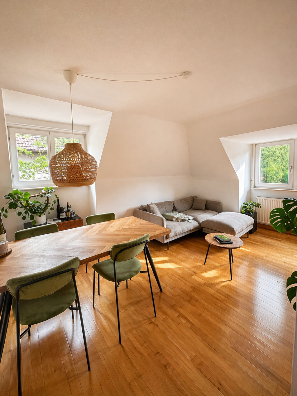 Möblierte 3-Zimmer-Wohnung mit Garten, Garage & Blick auf den Fernsehturm – Stuttgart Süd (01.01.–30.06.2027) – Sonnenbergstraße, 70184 Stuttgart Süd – Vorschaubild 2