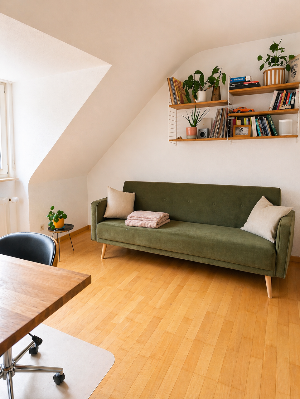 Möblierte 3-Zimmer-Wohnung mit Garten, Garage & Blick auf den Fernsehturm – Stuttgart Süd (01.01.–30.06.2027) – Sonnenbergstraße, 70184 Stuttgart Süd – Vorschaubild 4