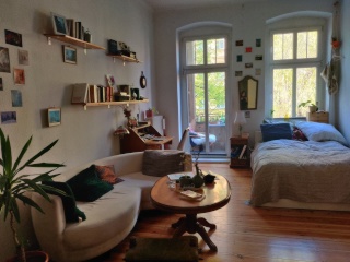 Anzeigenbild: May sublet along the Panke with private balcony