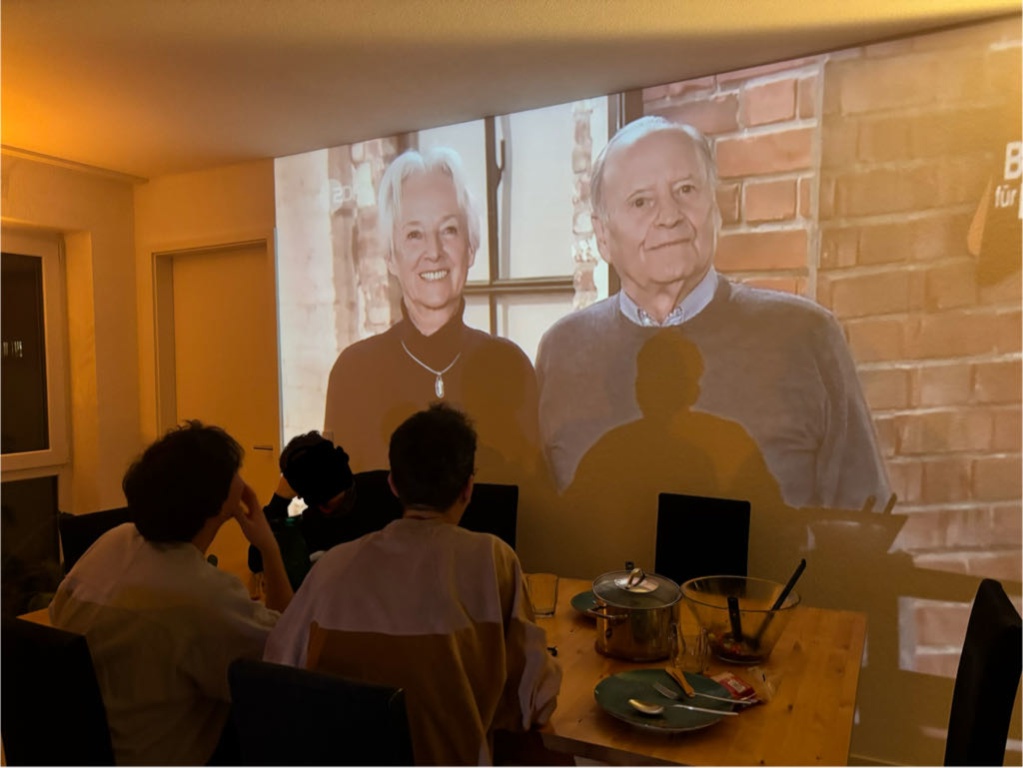 Habitación en WG Franklin George-Washington-Straße - Beamer mit großem Bild für die wichtigen Dinge