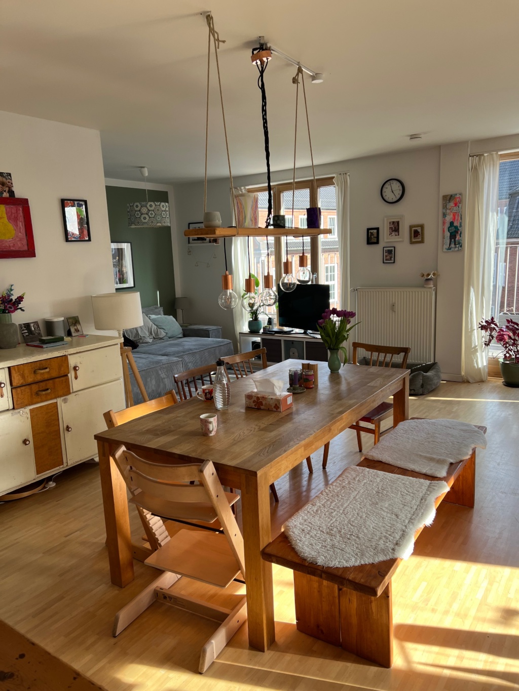 Zwischenmiete Wohnung mit Hafenblick und Dachterrasse