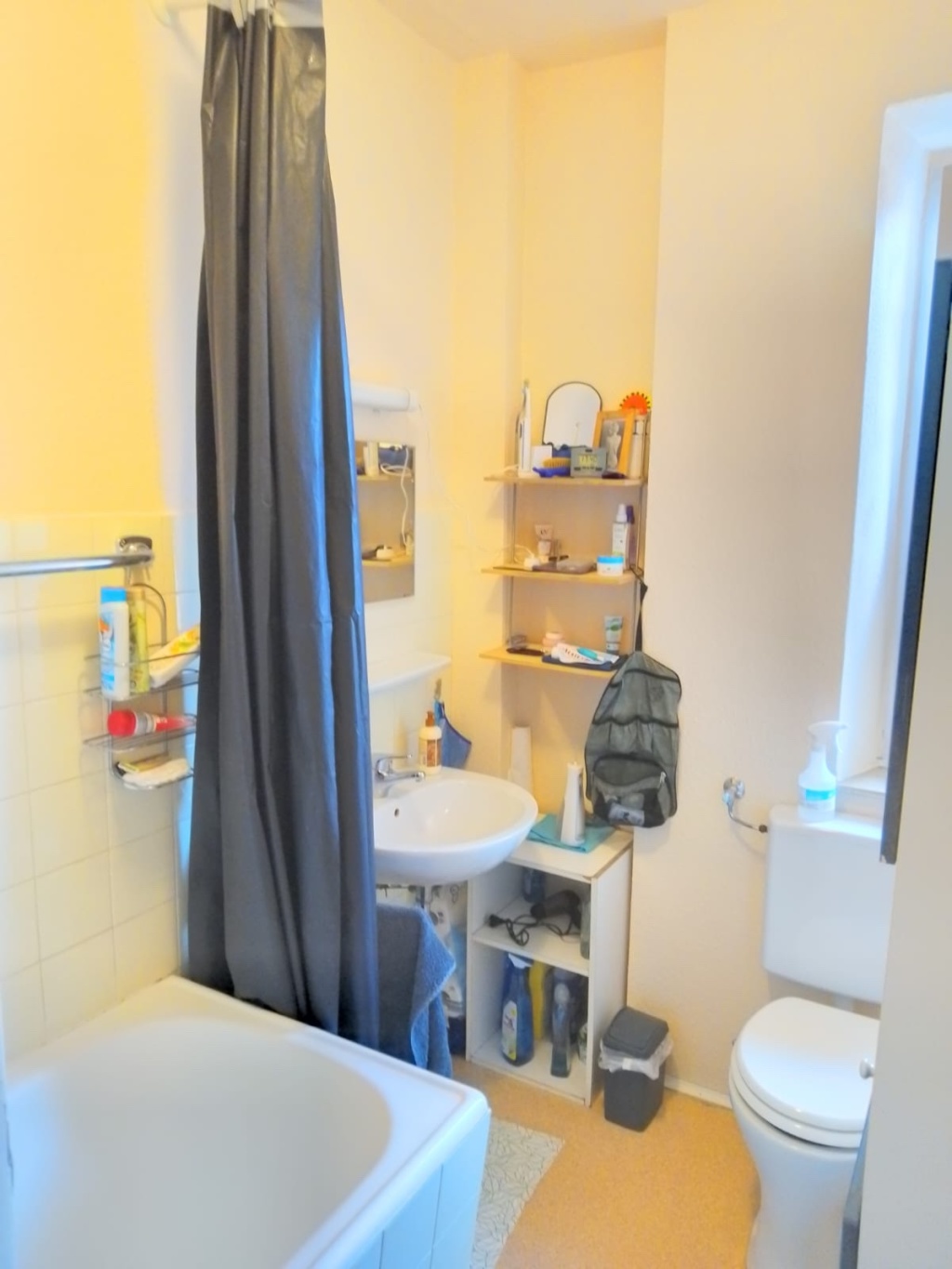 WG-Zimmer Innenstadt Henkestrasse - Bad