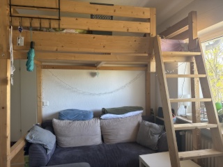 Imagen del anuncio: ✨ Furnished Private Apartment + Anmeldung | Frankfurt | Short-Term Stay