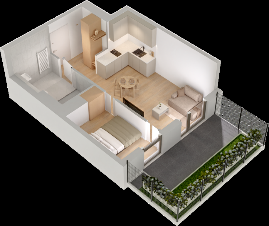 Studio Plus Wohnungen – Buschkrugallee 64, 12359 Berlin Neukölln – Vorschaubild 18