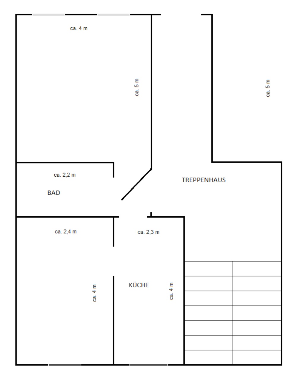 (B) Wohnen in der Gründerzeit - gemütliche 2-Raum-Wohnung im Medizinerviertel – Meckelstraße, 6112 Halle (Saale) Medizinerviertel – Vorschaubild 3