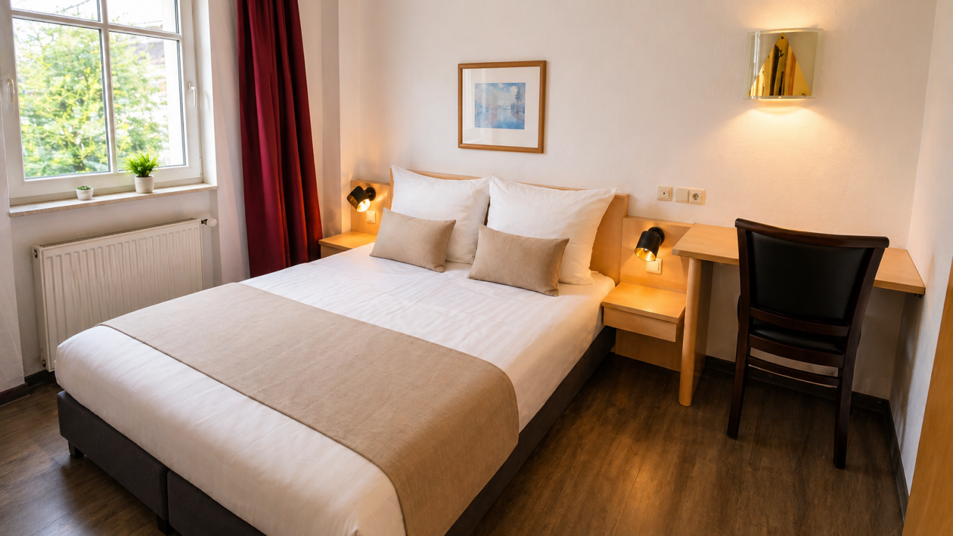 Zimmer im Hotel zu vermieten – Mornewegstr. 43, 64293 Darmstadt Darmstadt – Vorschaubild 5