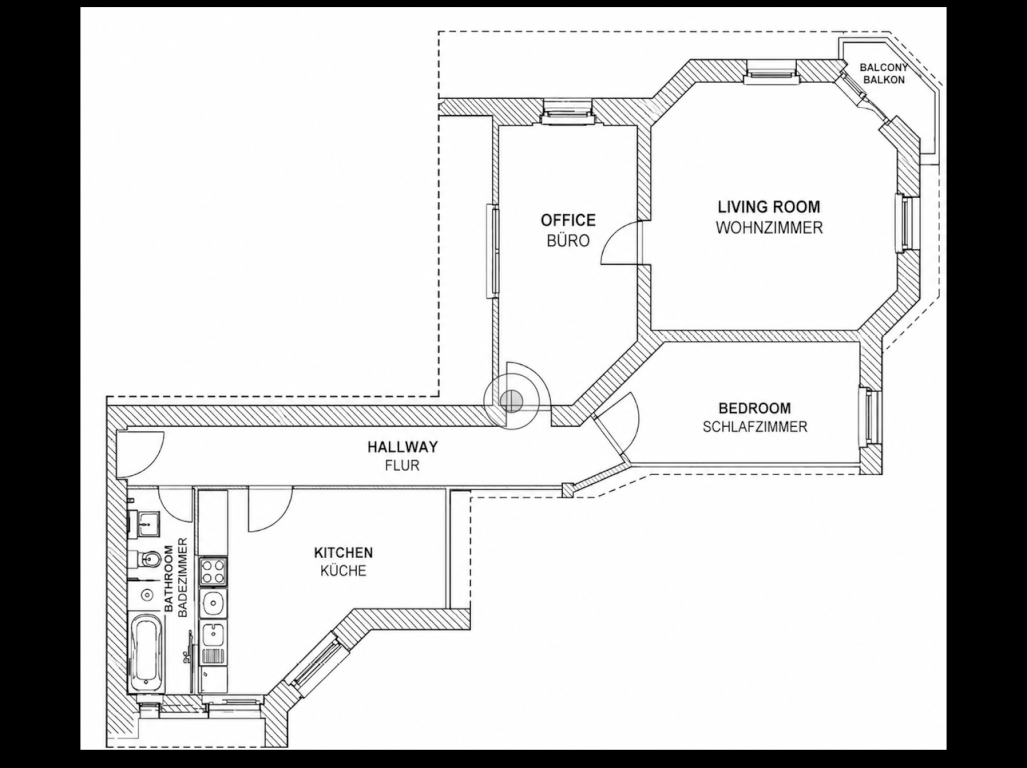 Wohnung Niederschönhausen Skladanowskystraße 1 - Floor plan