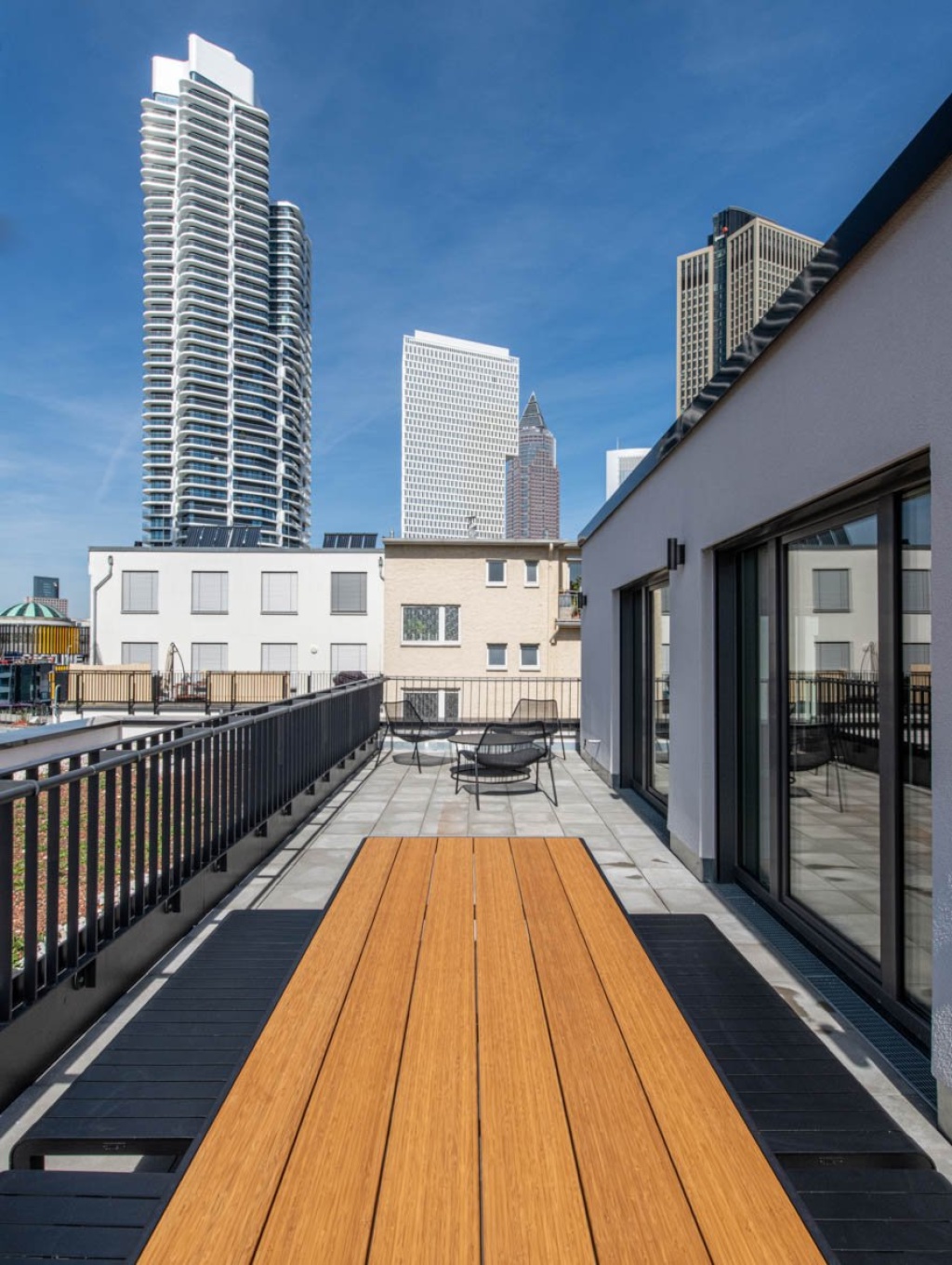 1-Zimmer-Wohnung Gallus Mainzer Landstraße 129 - Terrasse
