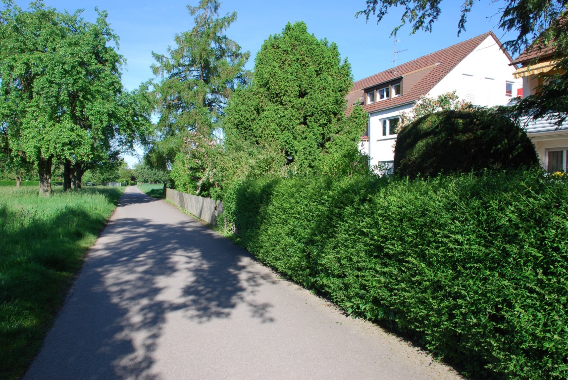 WG-Zimmer Möhringen Kremmlerstr. - Radweg nach Vaihingen