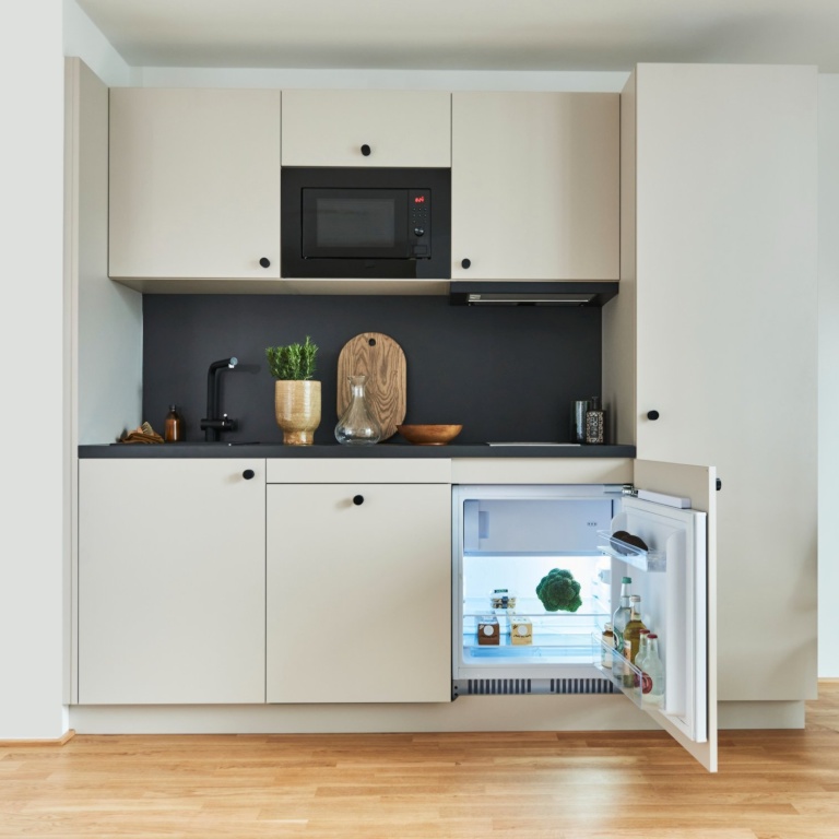 1-Zimmer-Wohnung Gallus Mainzer Landstraße 129 - Küche