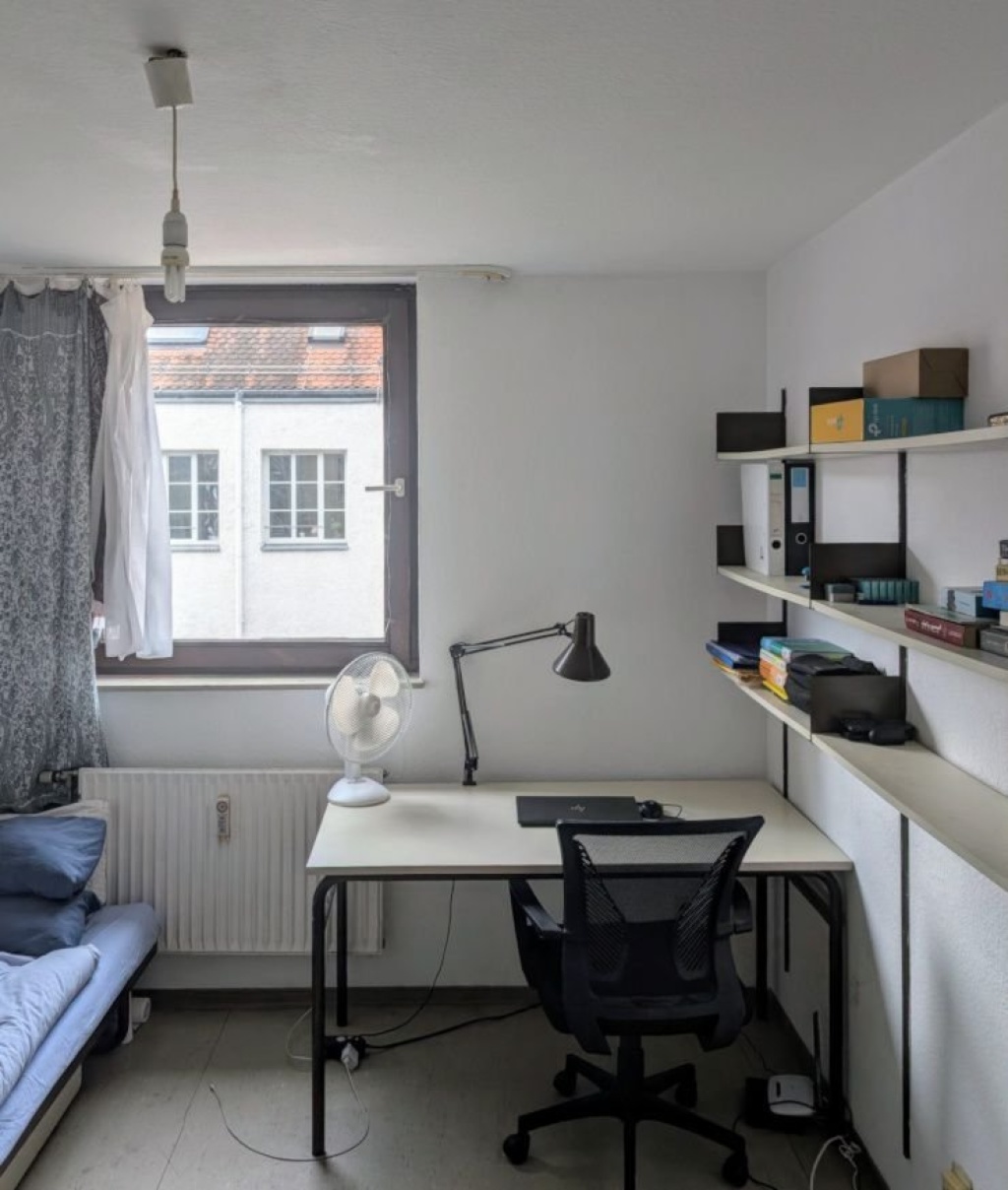Fully Furnished Studio Apartment (Short term August-Septermber 2026 followed by long term rental contract) – Henkestraße 5, 91052 Erlangen Innenstadt – Vorschaubild 2