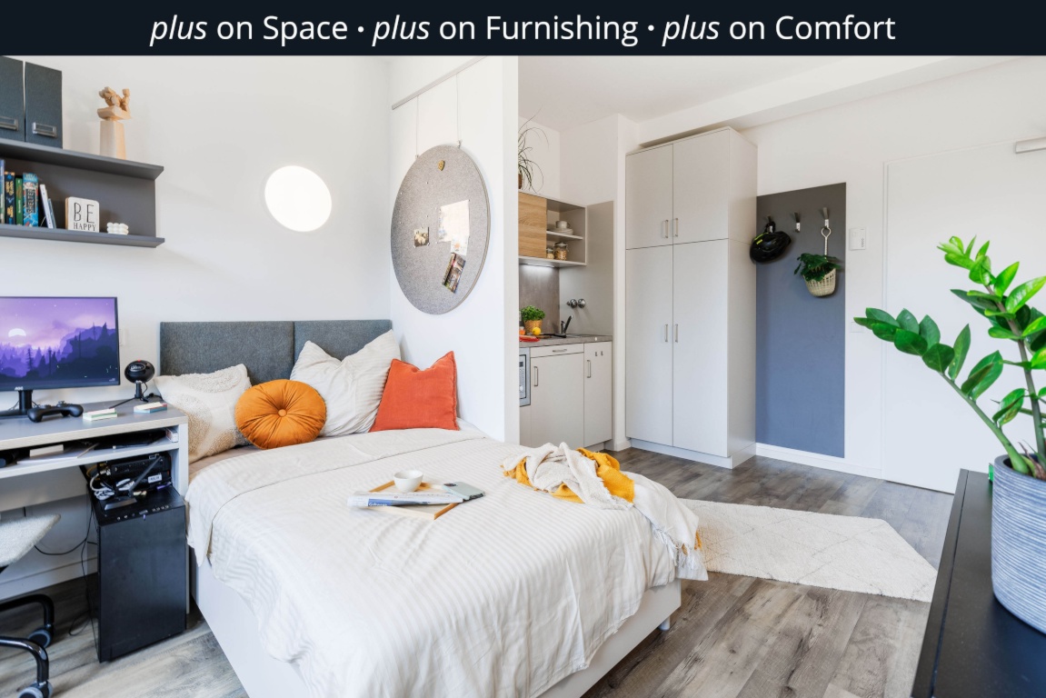 THE FIZZ plus Darmstadt - Vollmöblierte & Ausgestattete Apartments für Studierende – Schöfferstrasse 2, 64295 Darmstadt Darmstadt – Vorschaubild 2