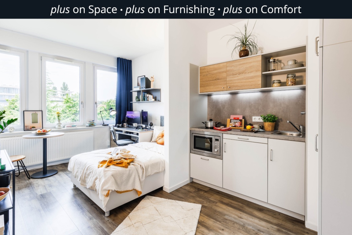 THE FIZZ plus Darmstadt - Vollmöblierte & Ausgestattete Apartments für Studierende