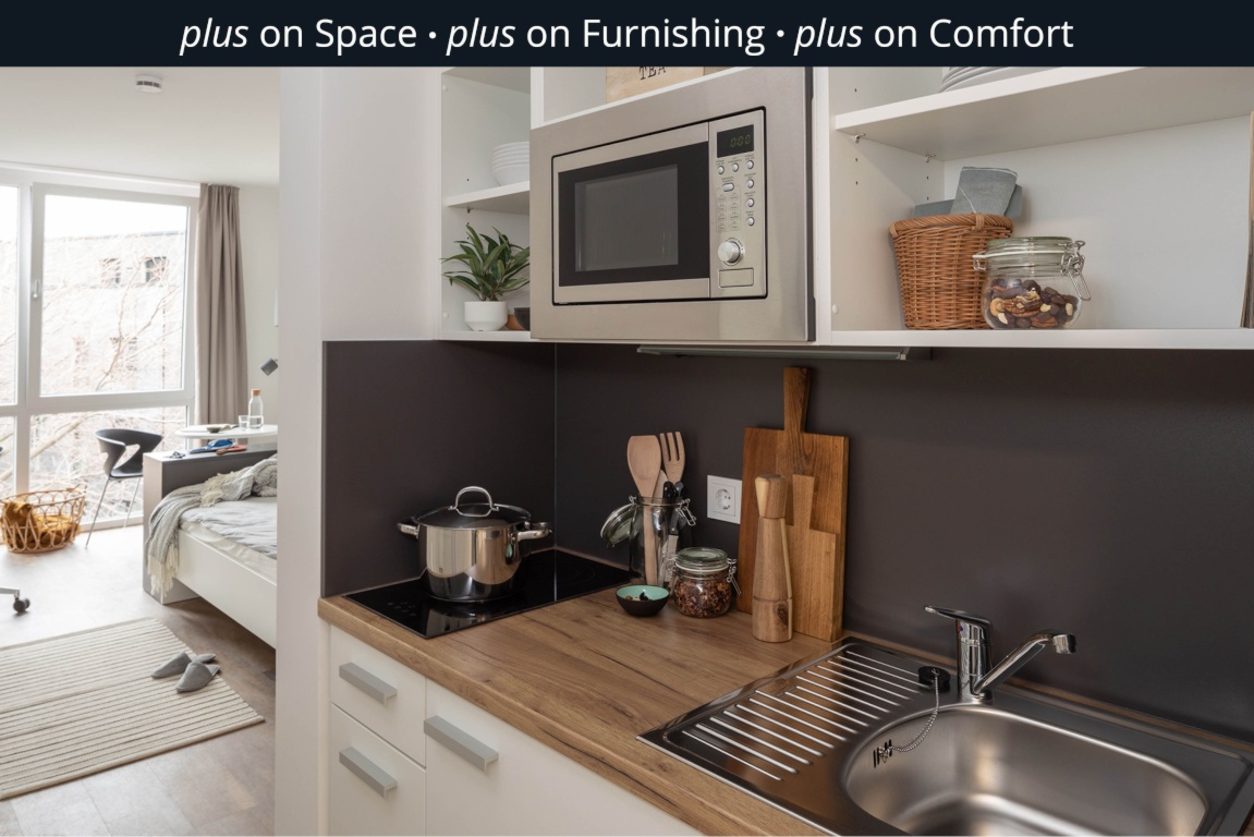 THE FIZZ plus Aachen – Vollmöblierte & Ausgestattete Apartments für Studierende – Kasernenstraße 16-20, 52064 Aachen Aachen – Vorschaubild 2