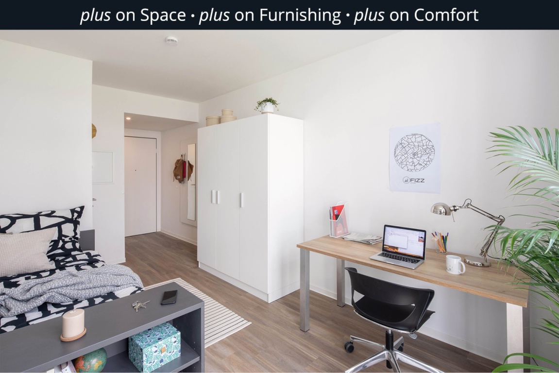 THE FIZZ plus Aachen – Vollmöblierte & Ausgestattete Apartments für Studierende – Kasernenstraße 16-20, 52064 Aachen Aachen – Vorschaubild 3