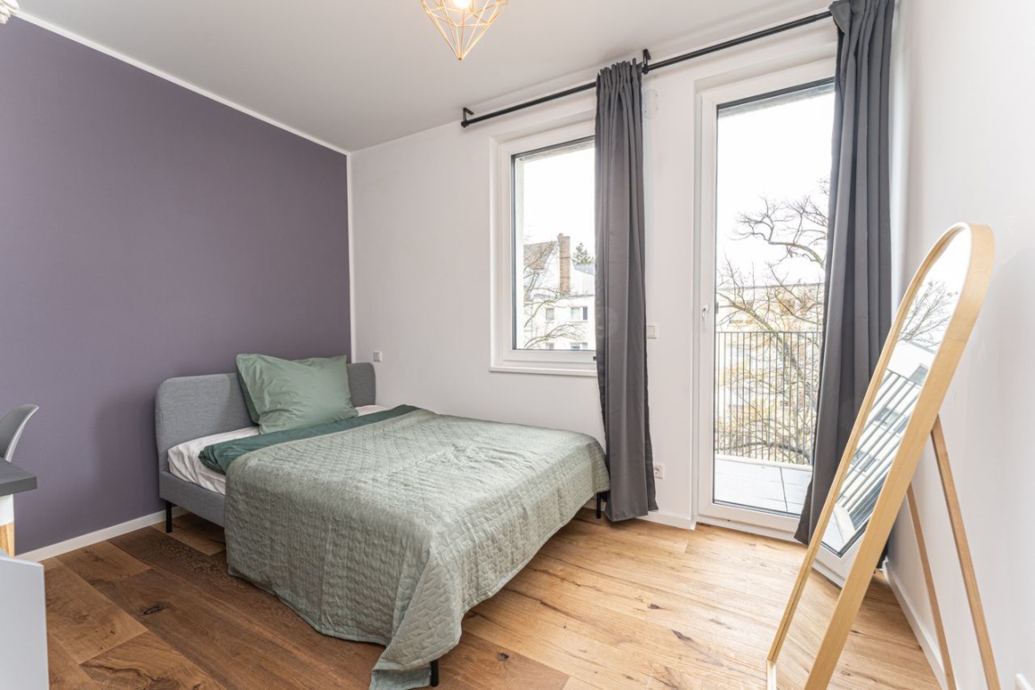 Modernes Zimmer in ruhiger Wohngegend in der Cunostraße
