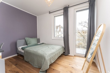 Modernes Zimmer in ruhiger Wohngegend in der Cunostraße