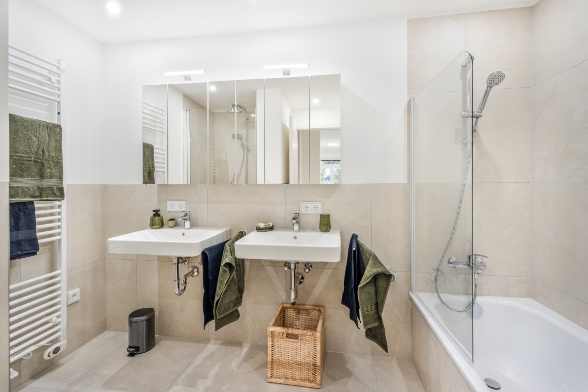 WG-Zimmer Untergiesing-Harlaching Harthauserstraße  83 - Badezimmer