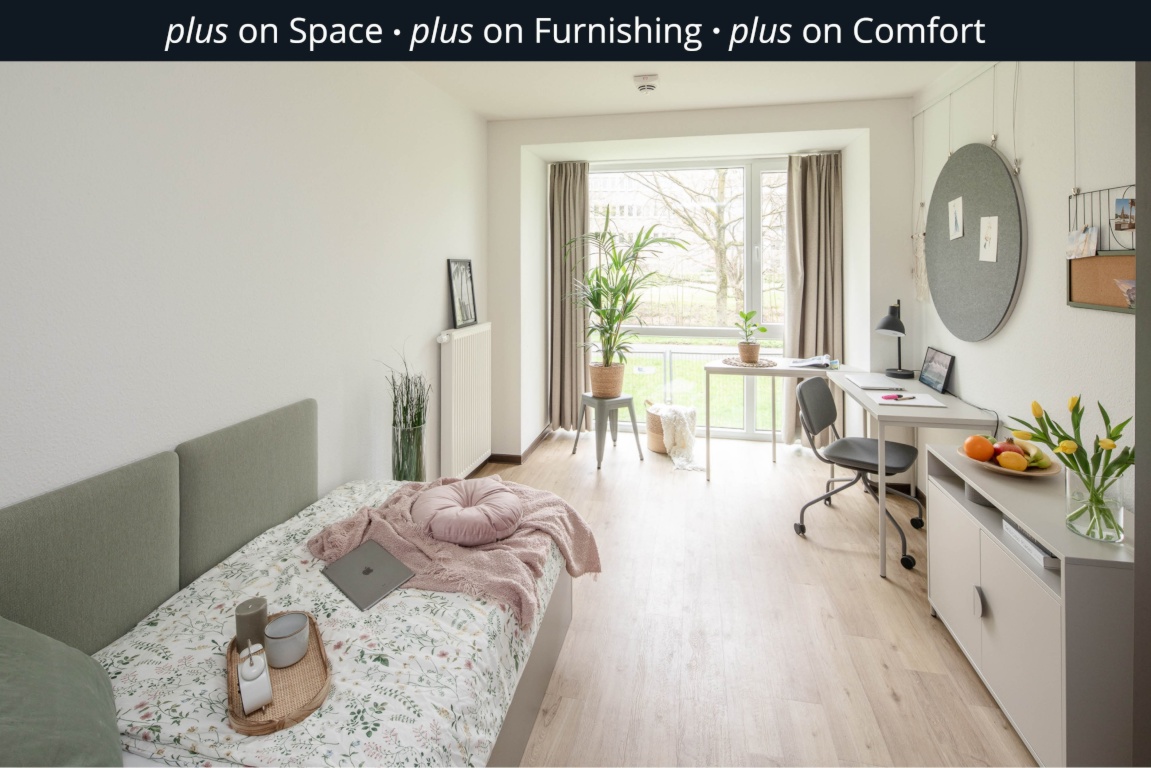 THE FIZZ plus Bremen - Vollmöblierte & Ausgestattete Apartments für Studierende – Universitätsallee 1, 28359 Bremen Lehe – Vorschaubild 2