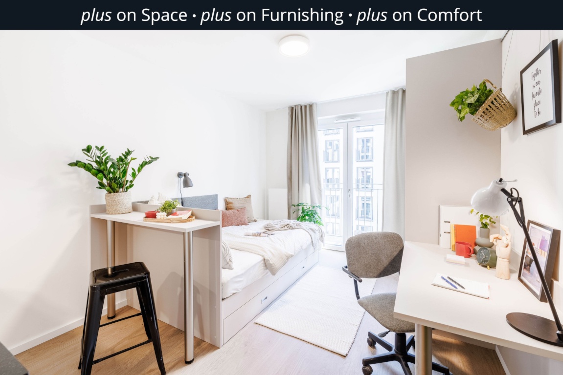 THE FIZZ plus Hamburg Hammerbrook - Vollmöblierte & Ausgestattete Apartments für Studierende