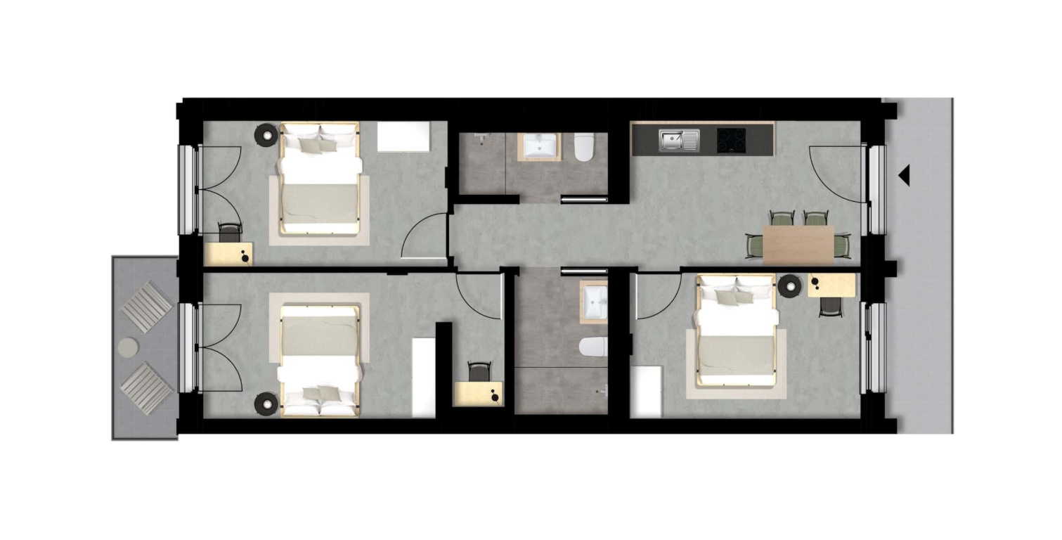 Flatshare Berlin Sickingenstraße 2 - Roomlessrent.com