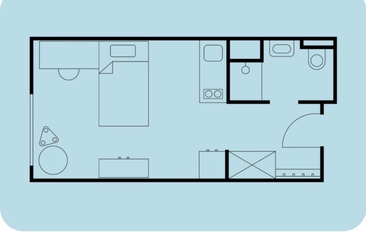 Student Living at the FIZZ Darmstadt – Schöfferstraße 2, 64295 Darmstadt Darmstadt – Vorschaubild 5
