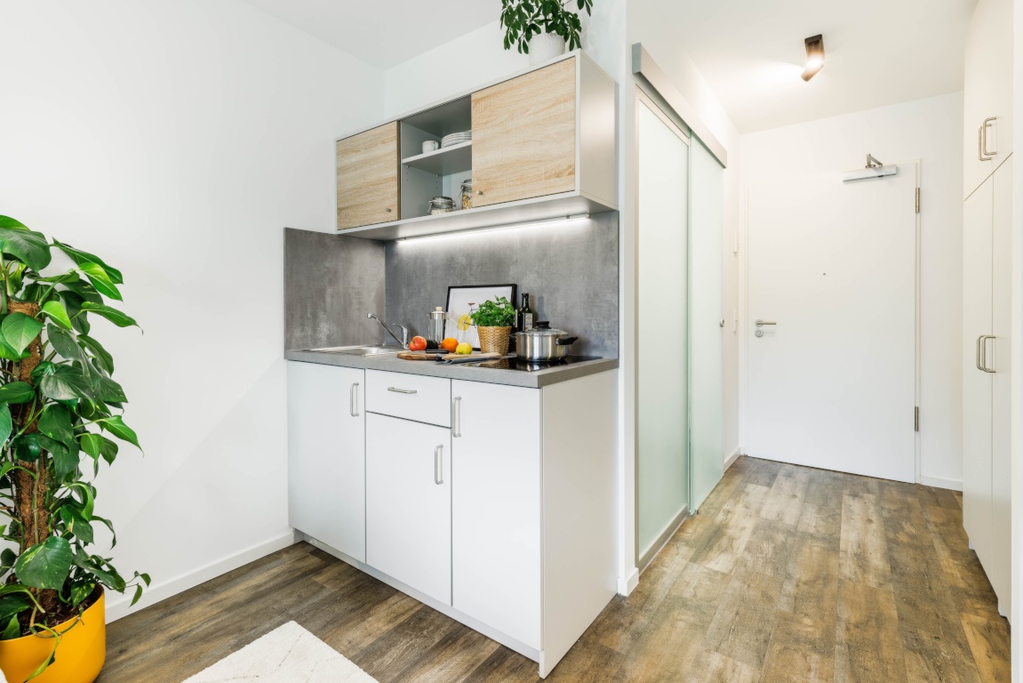 Modern 22m2 Apartment in THE FIZZ Darmstadt Private Student Dorm – Top Location! – Schöfferstraße 2, 64295 Darmstadt Darmstadt – Vorschaubild 4