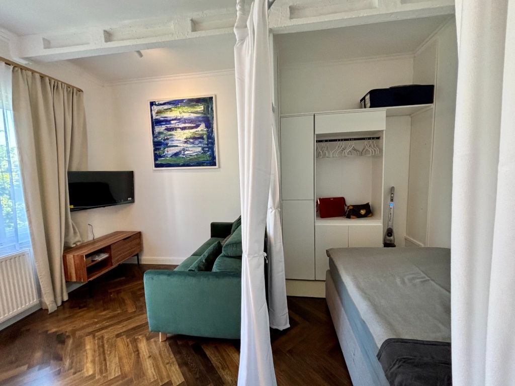 1-Zimmer-Wohnung Wilmersdorf 10175 Berlin-Wilmersdorf - Living_Sleeping_Area2