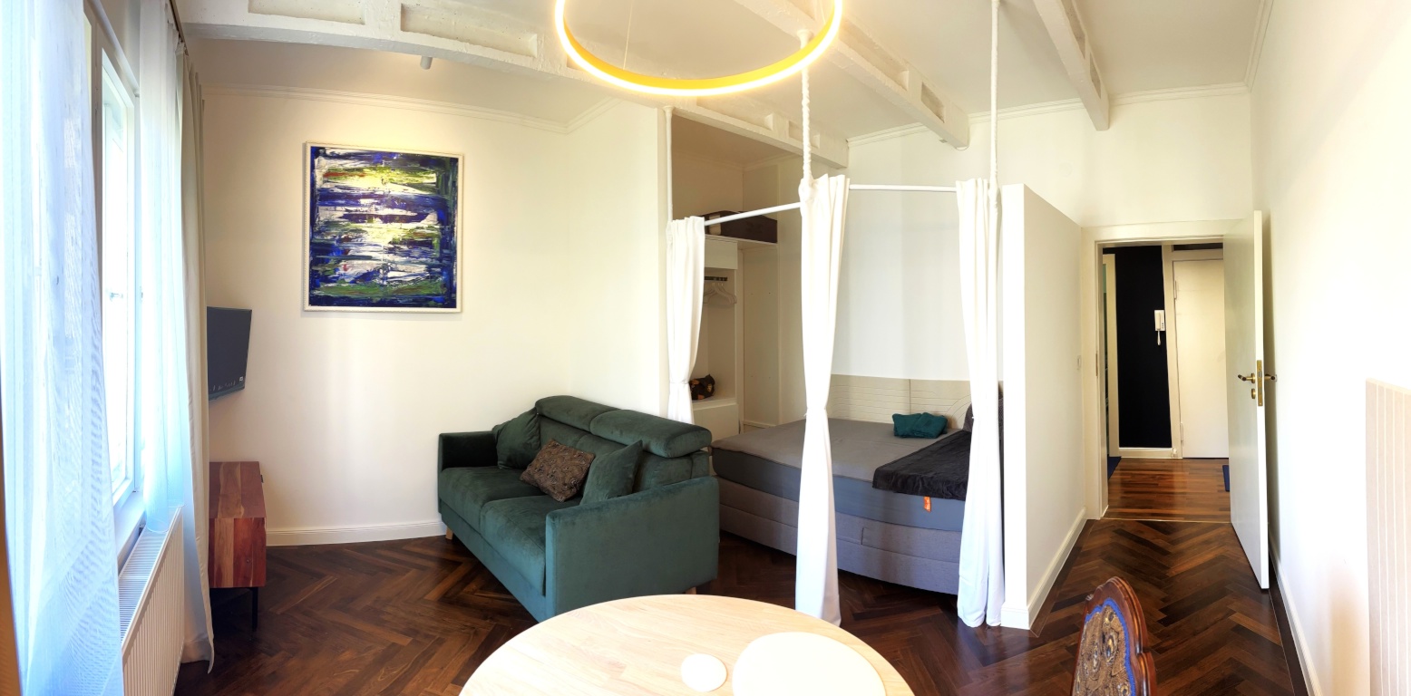 1-Zimmer-Wohnung Wilmersdorf 10175 Berlin-Wilmersdorf - Living_Sleeping_Area1