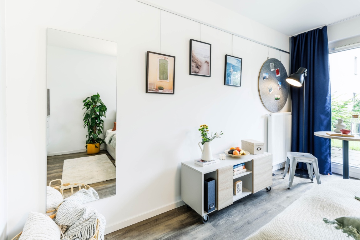 Modern 22m2 Apartment in THE FIZZ Darmstadt Private Student Dorm – Top Location! – Schöfferstraße 2, 64295 Darmstadt Darmstadt – Vorschaubild 5