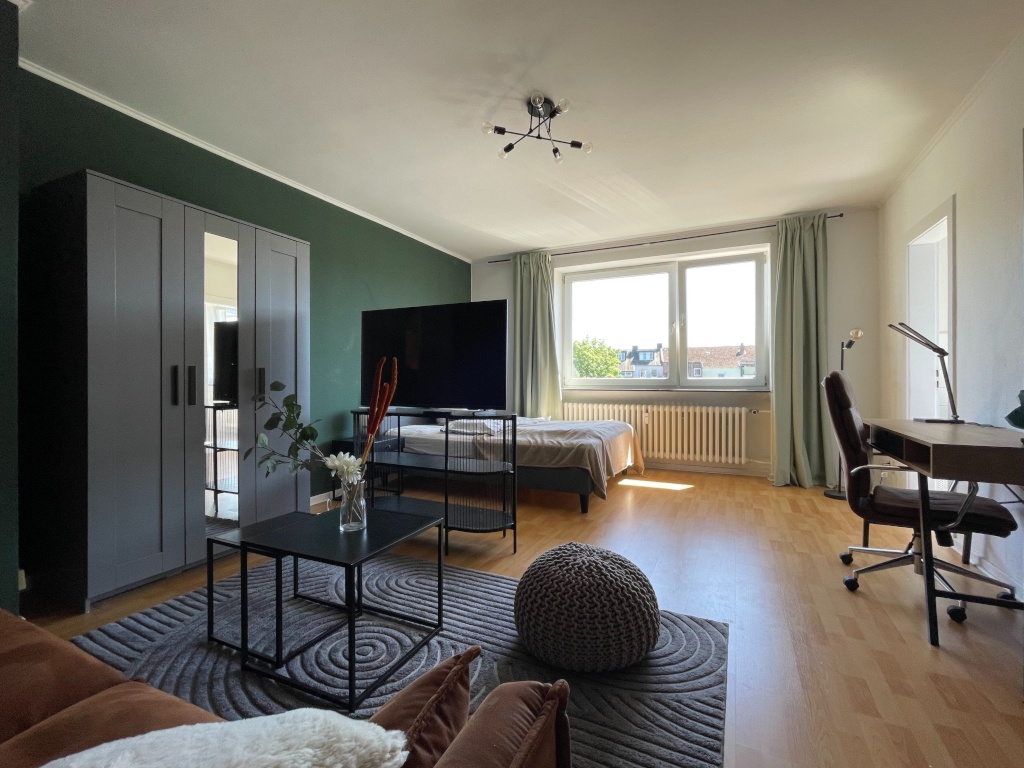 Gemütliches 1-Zimmer-Apartment am UKSH I Renoviert I Neu möbliert I Fahrstuhl I WLAN I All-Inkl – Waitzstraße 39, 24105 Kiel Brunswik – Vorschaubild 3