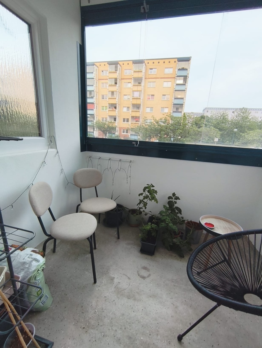 Möblierte 37 m2 Wohnung mit Balkon für Zwischenmiete Feb26-Apr26 (15.02.27-15.04.27)