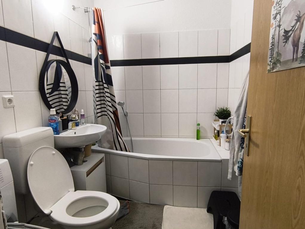 Möblierte 37 m2 Wohnung mit Balkon für Zwischenmiete Feb26-Apr26 (15.02.27-15.04.27) – Zur Kirschblüte, 18147 Rostock Rostock – Vorschaubild 5