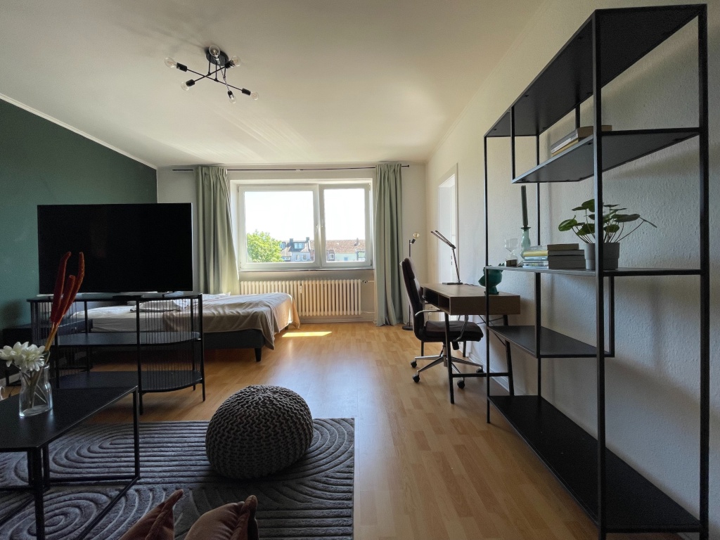 Gemütliches 1-Zimmer-Apartment am UKSH I Renoviert I Neu möbliert I Fahrstuhl I WLAN I All-Inkl – Waitzstraße 39, 24105 Kiel Brunswik – Vorschaubild 5