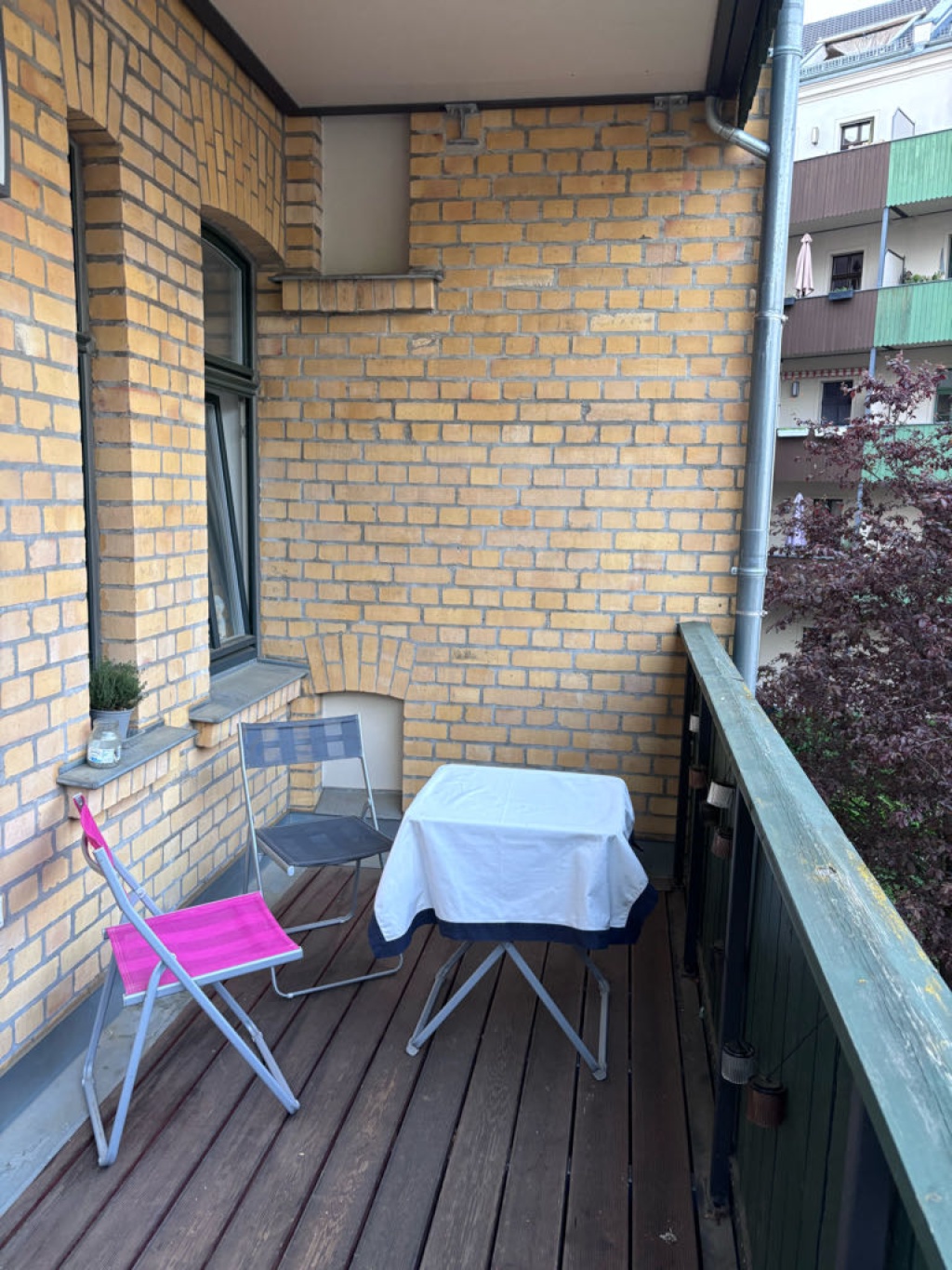 WG-Zimmer Ende Reudnitz/ Anfang Stötteritz Schönbachstraße 76 - Balkon