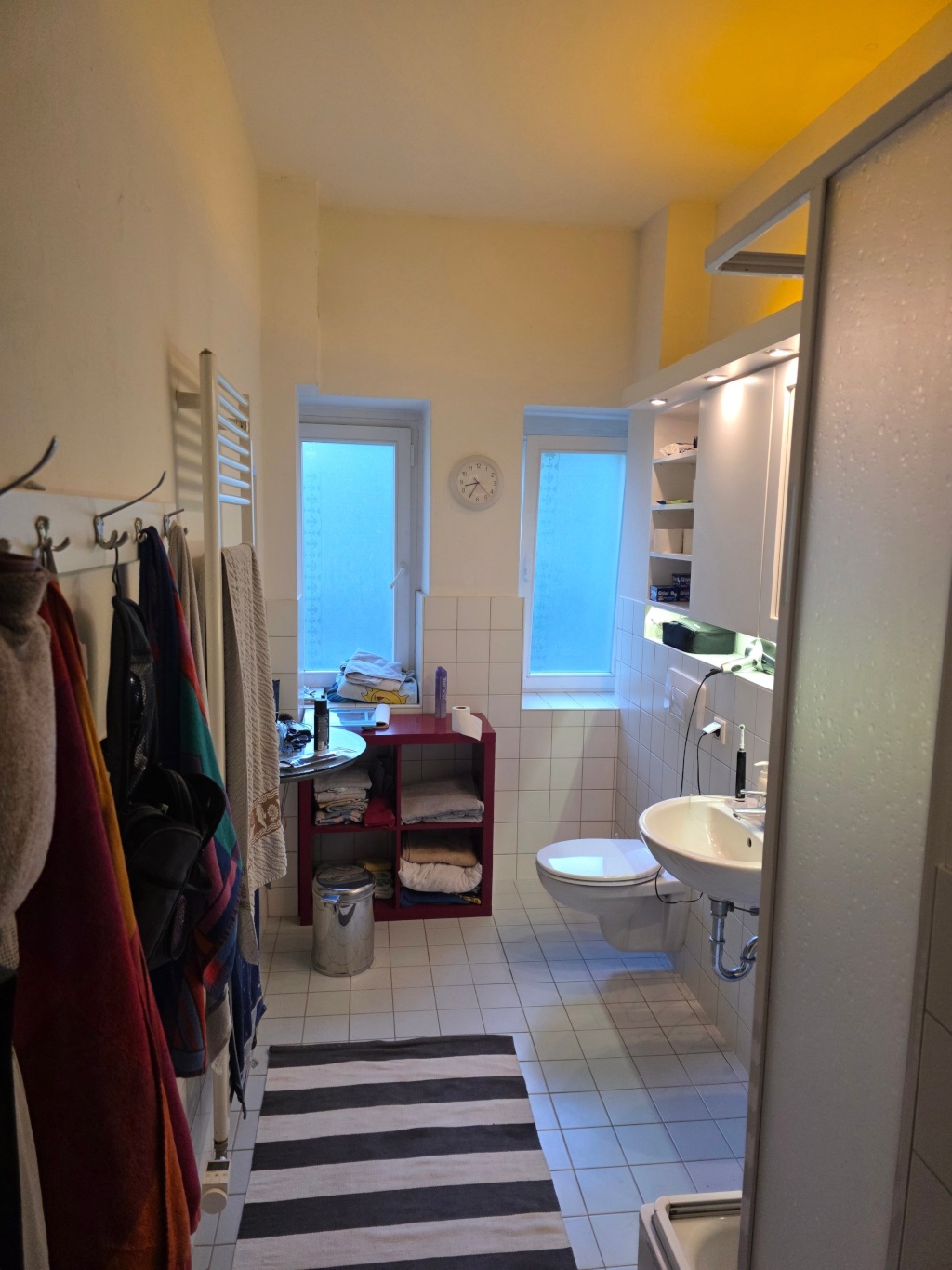 WG-Zimmer Friedrichshain Ebelingstr. 17 - Badezimer mit Dusche
