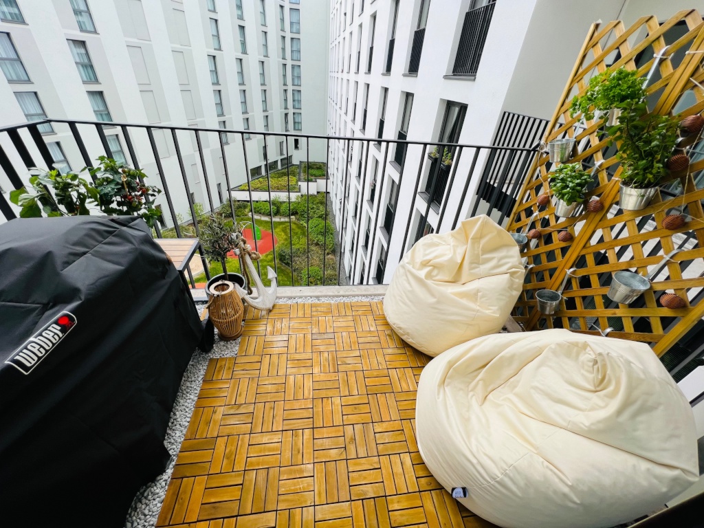 Helle 2-Zimmer-Wohnung mit Parkblick in der Hafencity (befristet Dezember 26 - Juli 27) – Am Lohsepark 20, 20457 Hamburg HafenCity – Vorschaubild 8