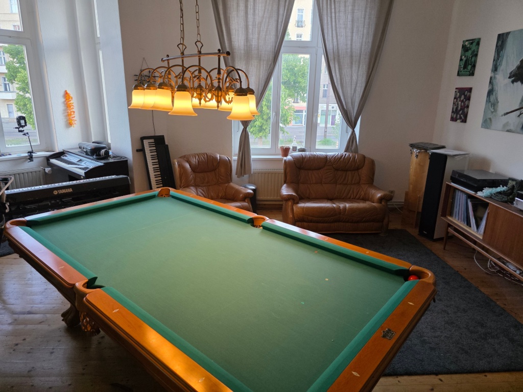 WG-Zimmer Friedrichshain Ebelingstr. 17 - Wohnzimmer