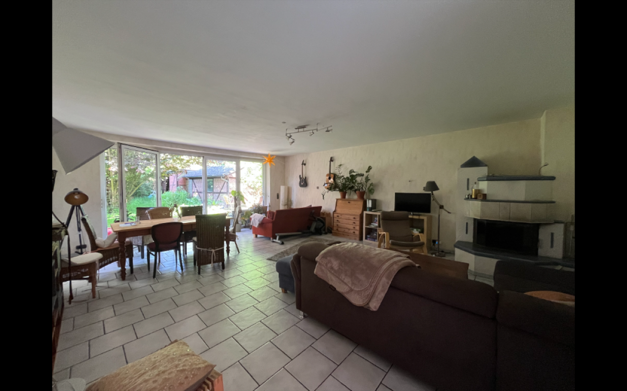 WG-Zimmer Aaseestadt Boeselagerstraße - Wohnzimmer - Garten