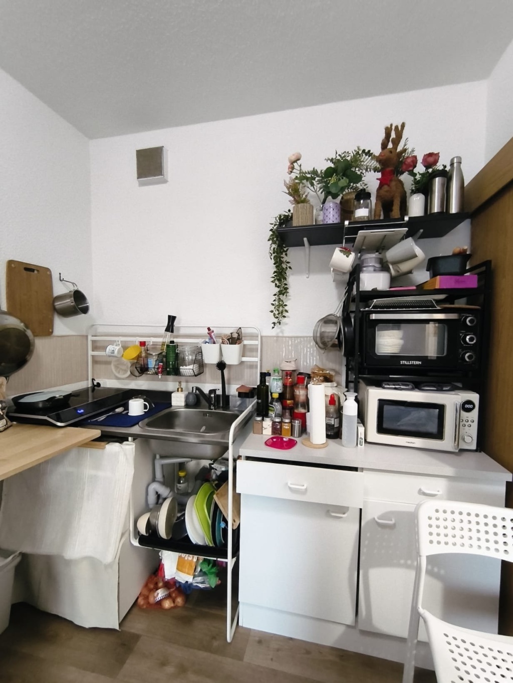 Möblierte 37 m2 Wohnung mit Balkon für Zwischenmiete Feb26-Apr26 (15.02.27-15.04.27) – Zur Kirschblüte, 18147 Rostock Rostock – Vorschaubild 11