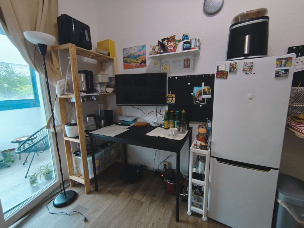 Möblierte 37 m2 Wohnung mit Balkon für Zwischenmiete Feb26-Apr26 (15.02.27-15.04.27) – Zur Kirschblüte, 18147 Rostock Rostock – Vorschaubild 14