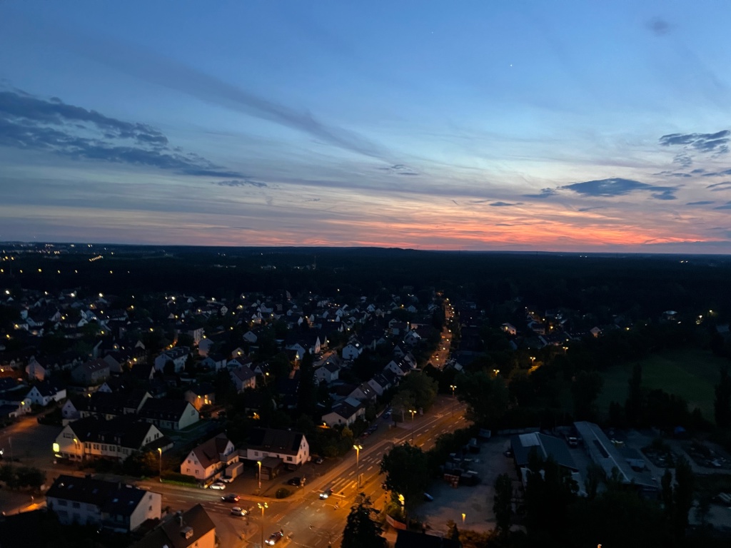 WG-Zimmer Alt-Erlangen Sankt Johann 6 - Aussicht vom Balkon