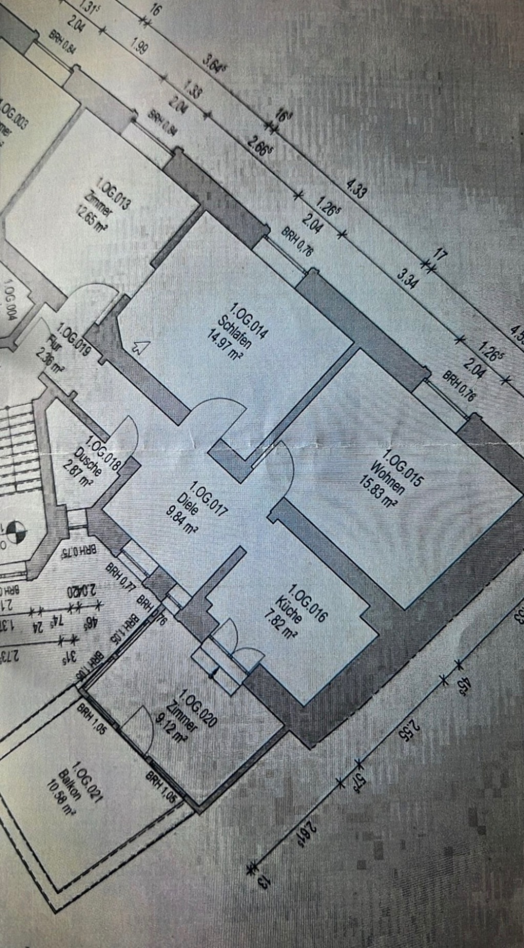 Wohnung Bornheim Berger Straße 248 - Grundriss