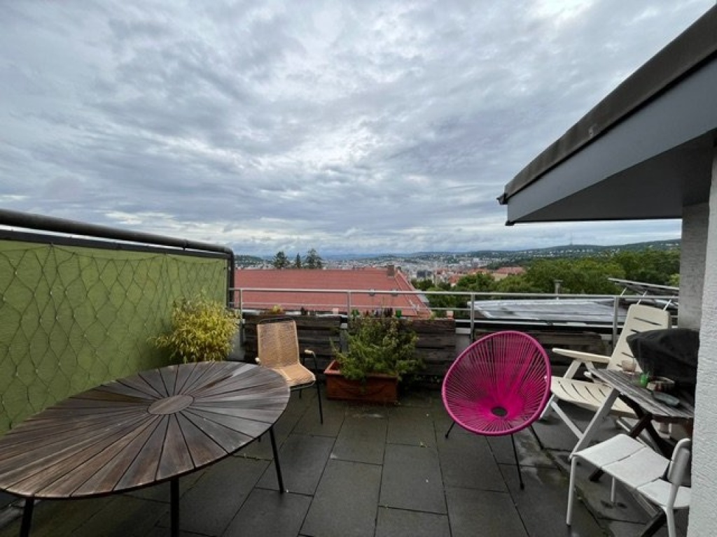 2 Zimmer Wohnung, möbliert, DG mit Terasse – Röckenwiesenstr. 26, 70197 Stuttgart West – Vorschaubild 7