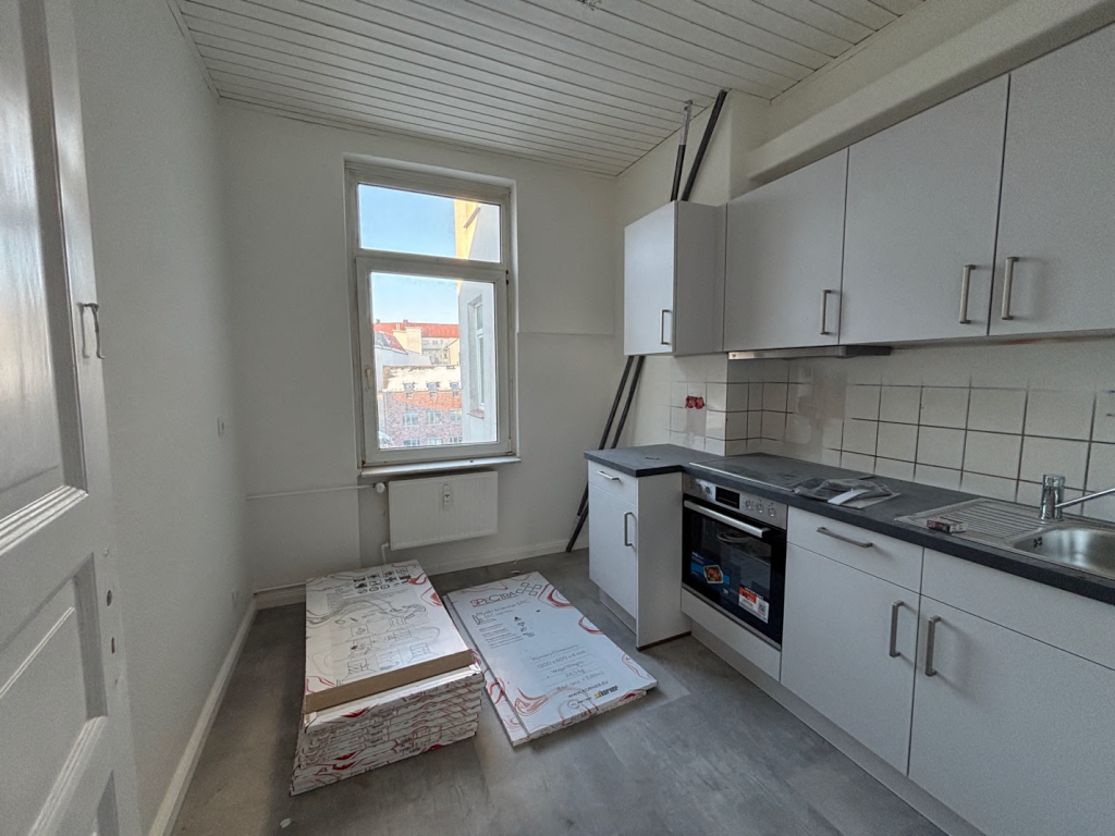 Flatshare Innenstadt Rosenpforte 1 - Küche (noch in der Endfertigung)