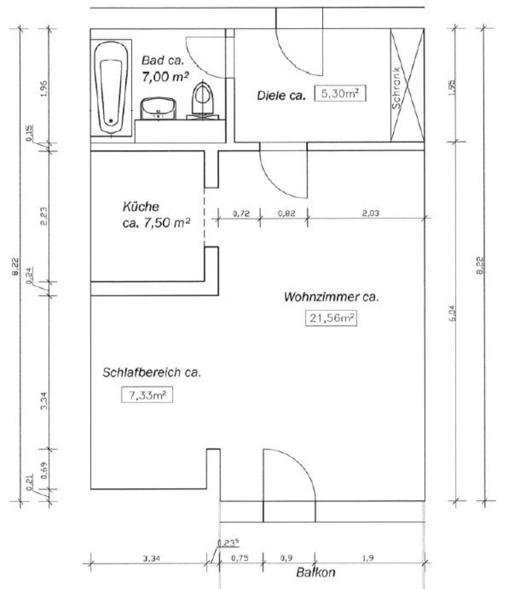 1 Zi Stadtwohnung in München_ – Dachauerstr. 239, 80637 München Neuhausen-Nymphenburg – Vorschaubild 8