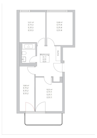 Anzeigenbild: Zimmer - Zimmer in der Nazarethkirchstraße 51 (Aufgang E)